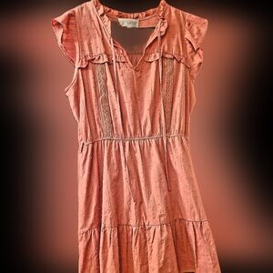 SWEET WANDERER SIZE XL NWT BLUSH PINK ABOVE KNEE DRESS
